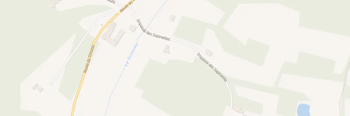 Plan des Fayes à Milhac-de-Nontron