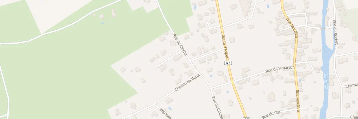 Plan du 23 Imp Couloumé à Soueich