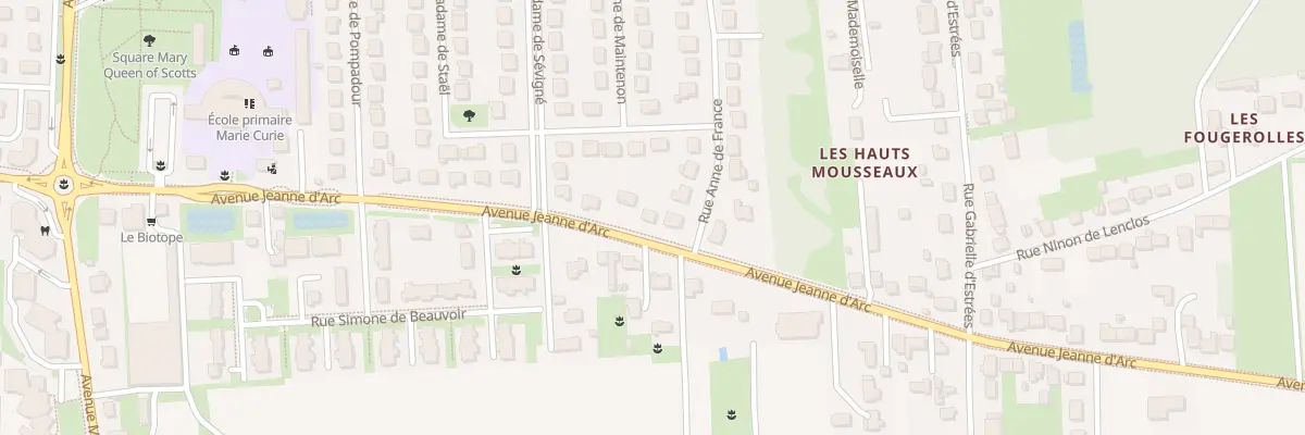Plan du 125 Av Jeanne d’Arc à La Ville-aux-Dames