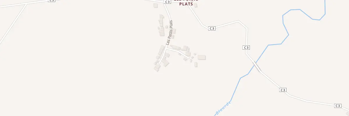 Plan du 5250 Les Petits Plats à Luchapt
