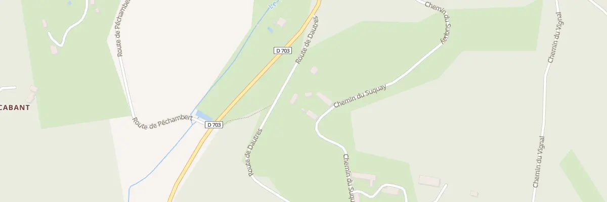 Plan du 195 Che du Suquay à Mauzac-et-Grand-Castang
