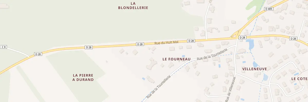 Plan du 26 Rue du Huit Mai à Monnaie