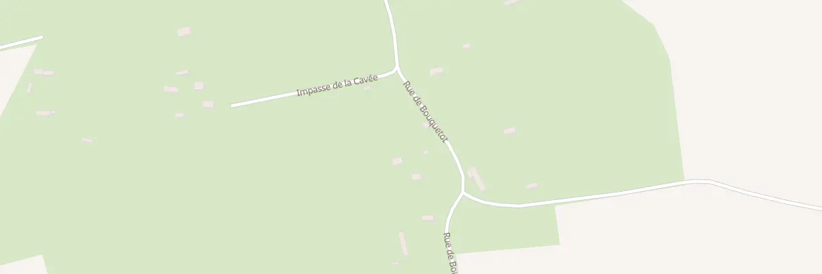 Plan du 5000 Rue de Bouquetot à Hauville