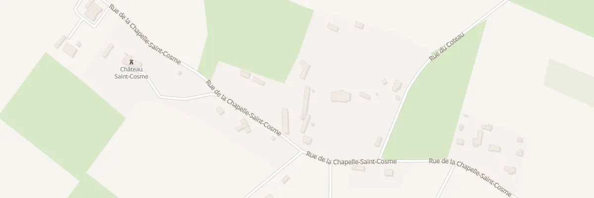 Plan du 892 Rue de la Chapelle Saint Cosme à Étoutteville