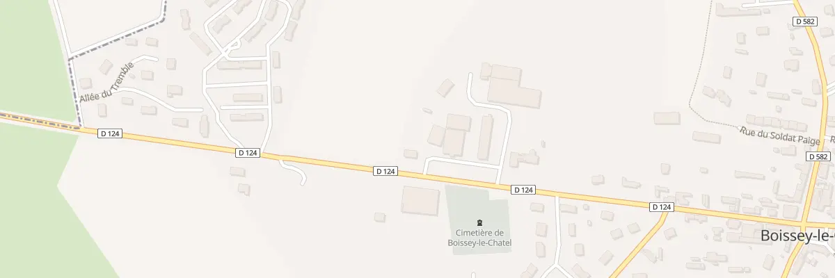 Plan du 46 Rue des Long Champs à Boissey-le-Châtel