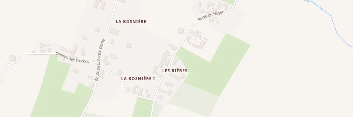 Plan du 9 La Bosniere I à Cussay