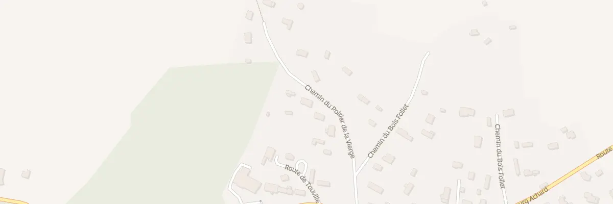 Plan du 5016 Che du Poirier de la Vierge à Thénouville