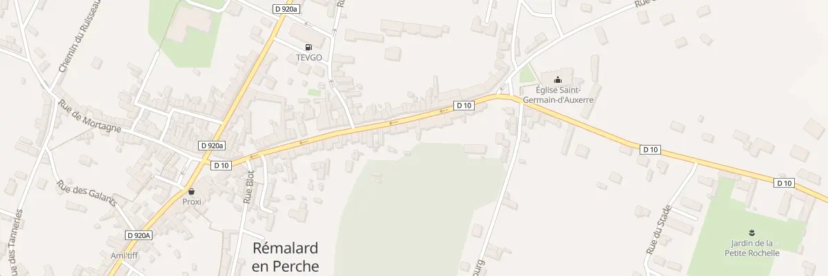 Plan du 62 Rue de l’Eglise Remalard à Rémalard en Perche