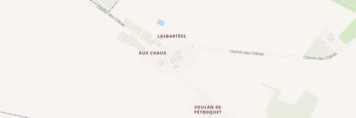 Plan du 55 Che de Lamazon à Bédéchan