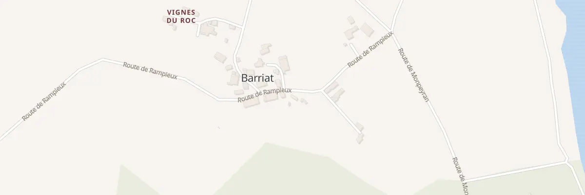 Plan du 5069 Bariat à Rayet