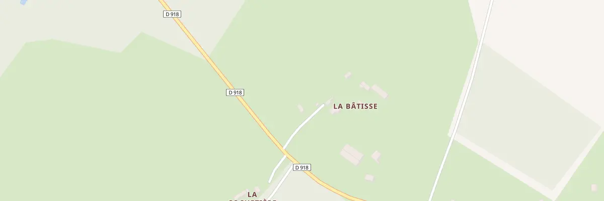 Plan de La Pièce des Friches à Longny les Villages