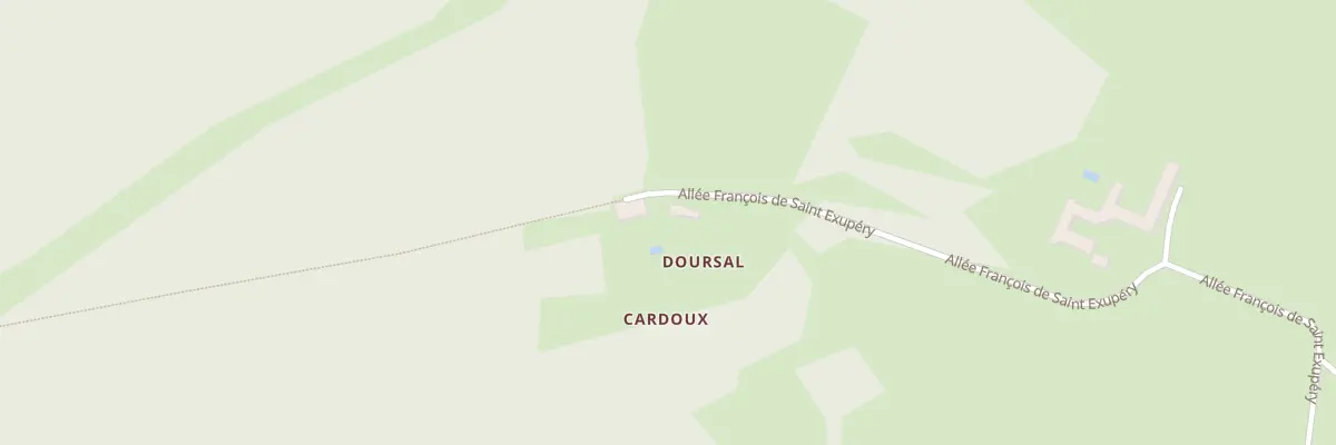 Plan du 16 Cardoux à Bourniquel