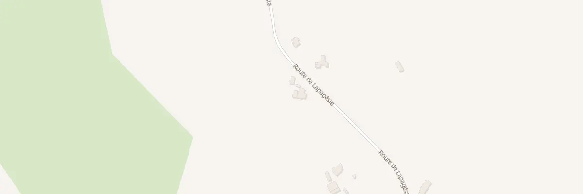 Plan du 2122 Rte de Lapagésie à Laussou