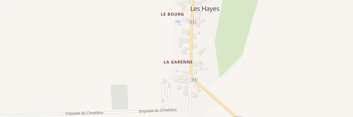 Plan du 12 Le Bourg aux Hayes