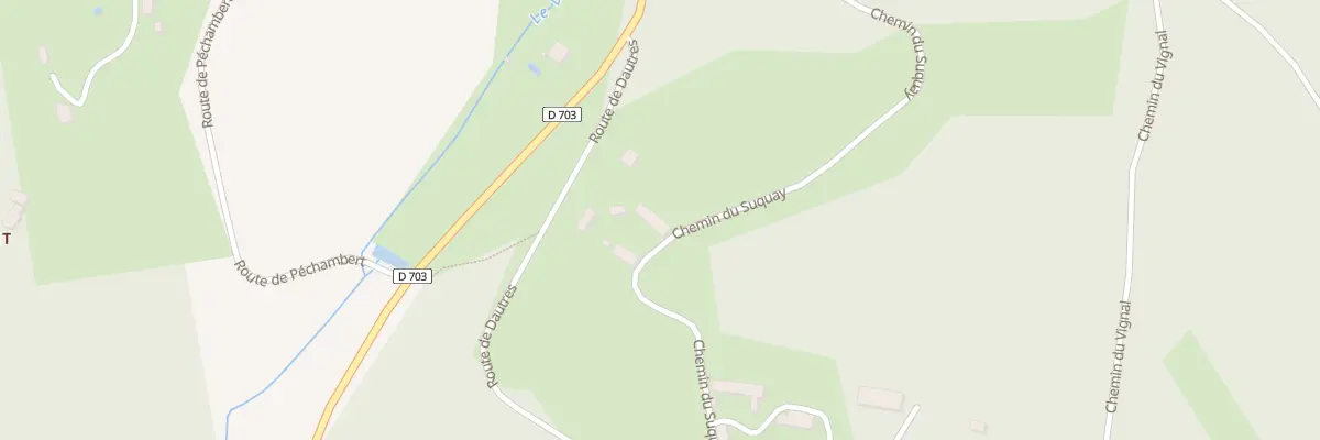 Plan du 195B Che du Suquay à Mauzac-et-Grand-Castang