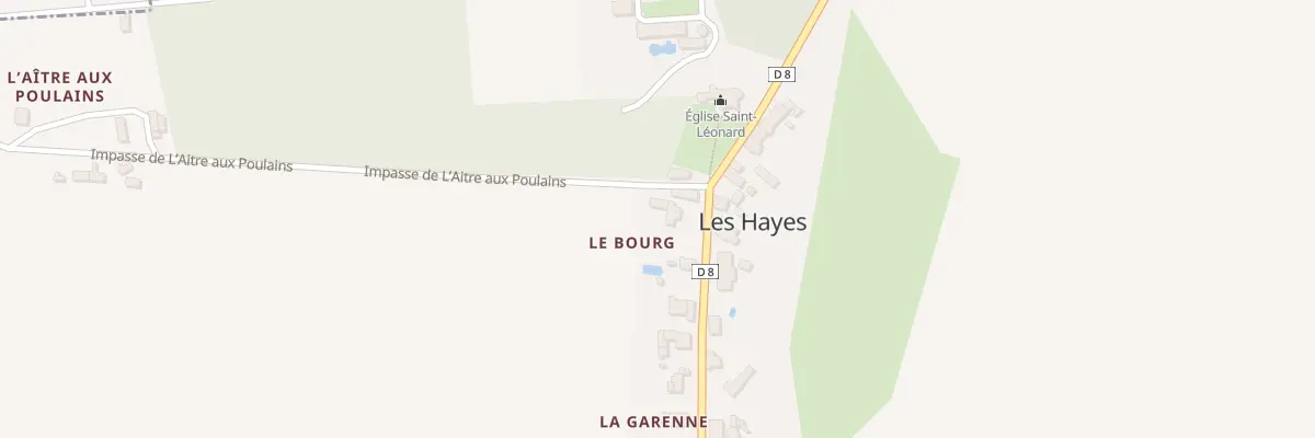 Plan du 1 L’Aitre aux Poulains aux Hayes
