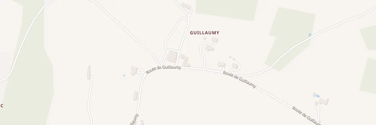 Plan du 965 Rte de Guillaumy à Beaumontois en Périgord