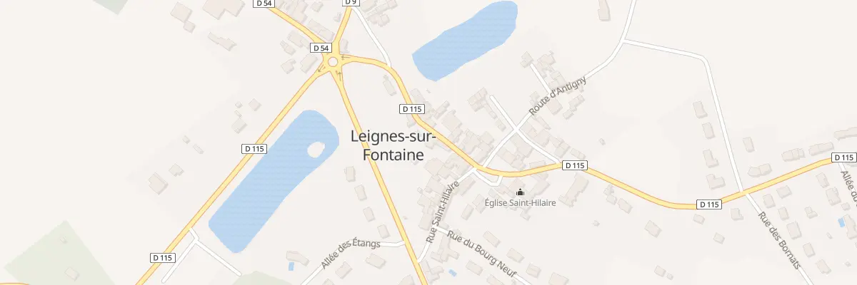 Plan du 9 Rue de l’Ancien Lavoir à Leignes-sur-Fontaine