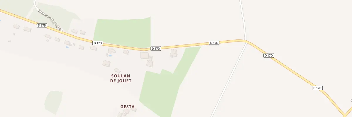 Plan du 620 Rte Soulan de Jouet à Montesquieu-Guittaut