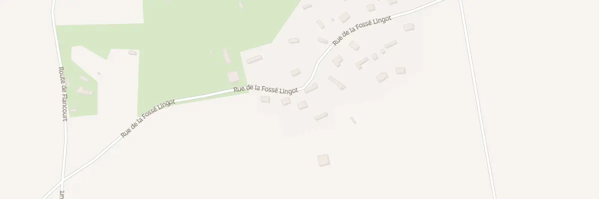 Plan du 817 Rue de la Fosse Lingot à Bouquetot