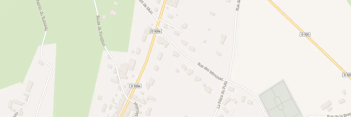 Plan du 2 Rue des Mimosas à Rémalard en Perche