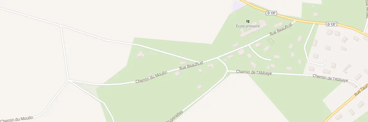 Plan du 314F Che du Moulin à Harcourt