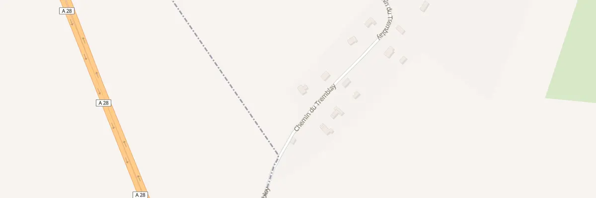 Plan du 12 Che du Tremblay à Saint-Philbert-sur-Boissey