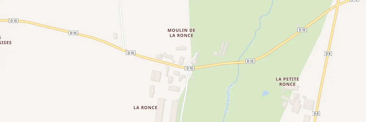 Plan du 5001 La Ronce à Ternay