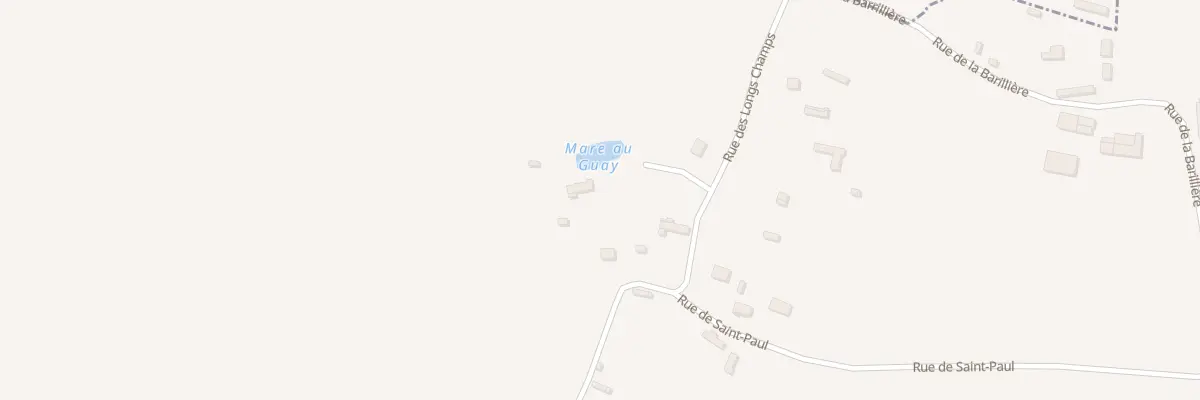 Plan du 61 All de la Mare à Bouquetot