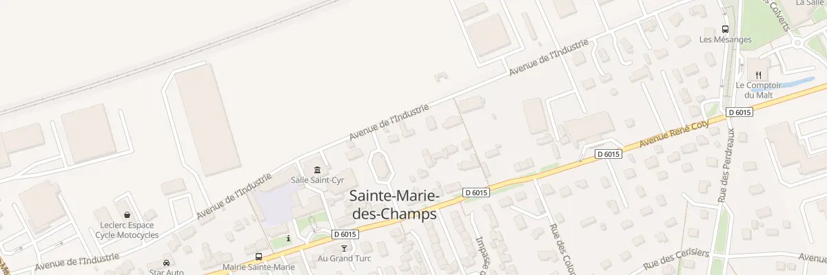 Plan du 71 Av René Coty à Sainte-Marie-des-Champs