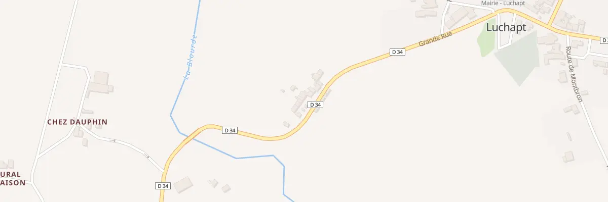 Plan du 5190 La Butte à Luchapt