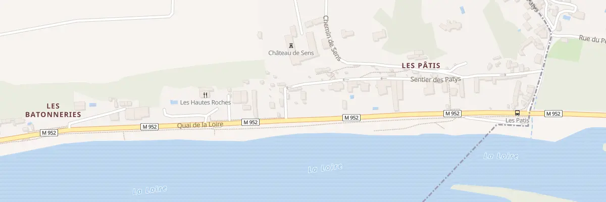 Plan du 91 Quai de la Loire à Rochecorbon