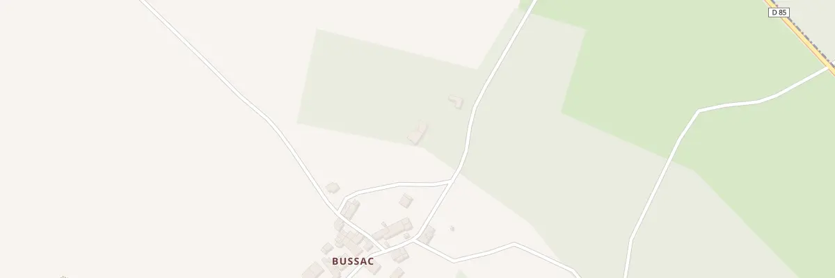 Plan du 5213 Bussac à Chéronnac