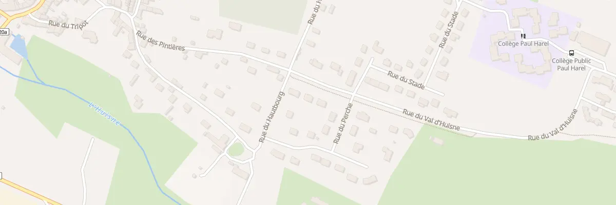 Plan du 2 Rue du Val de l’Huisne à Rémalard en Perche