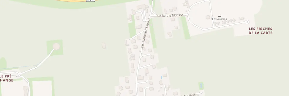 Plan du 107 Rue Gabrielle d’Estrées à La Ville-aux-Dames