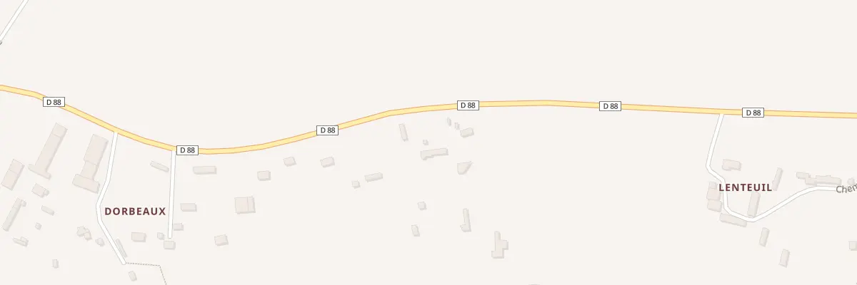 Plan du 5 Rte de Bourgtheroulde - Thenou à Thénouville