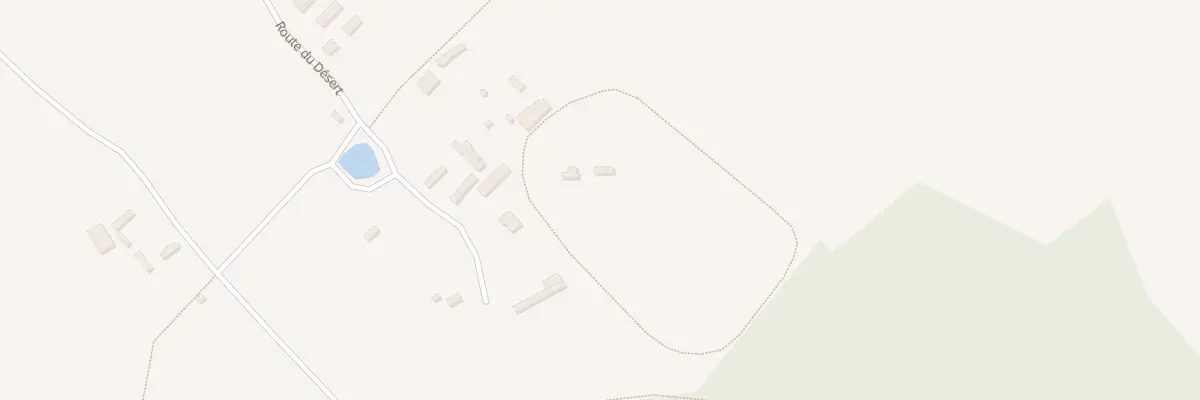 Plan du 70 Le Désert à Bosrobert