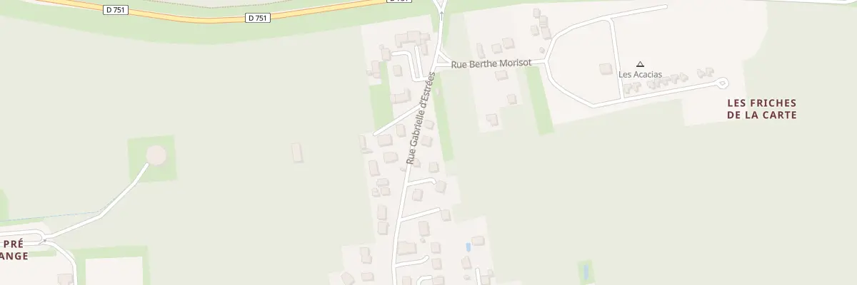 Plan du 109 Rue Gabrielle d’Estrées à La Ville-aux-Dames