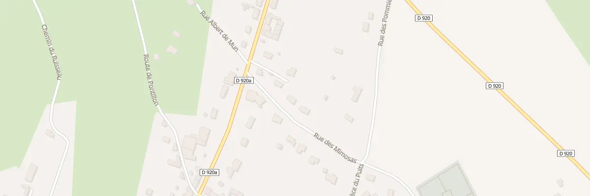 Plan du 1 Rue des Mimosas à Rémalard en Perche