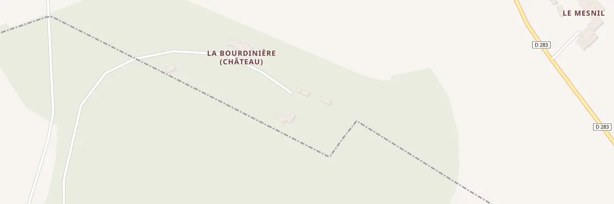 Plan du 101A La Bourdiniere Dance à Berd’huis