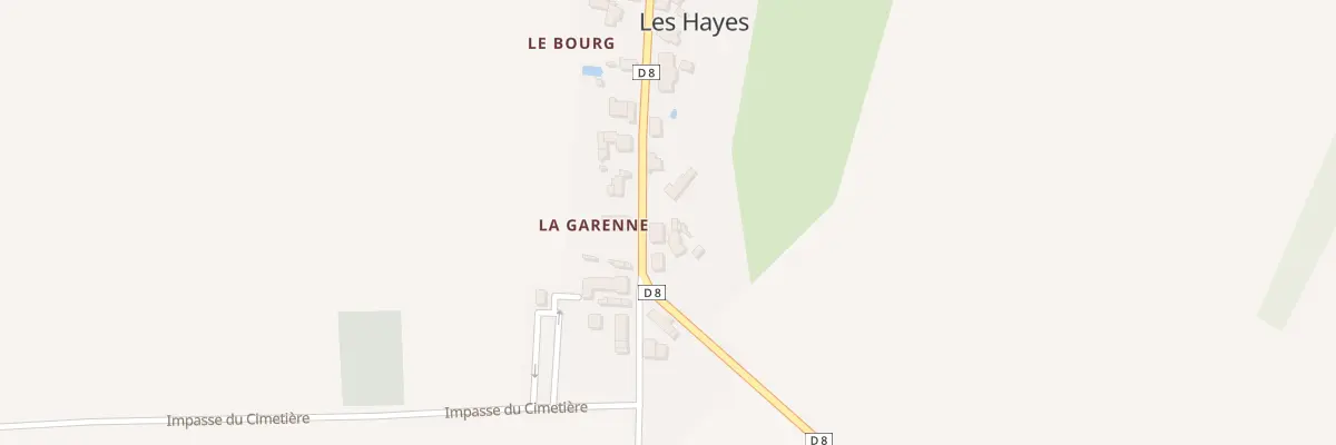 Plan du 15 Le Bourg aux Hayes