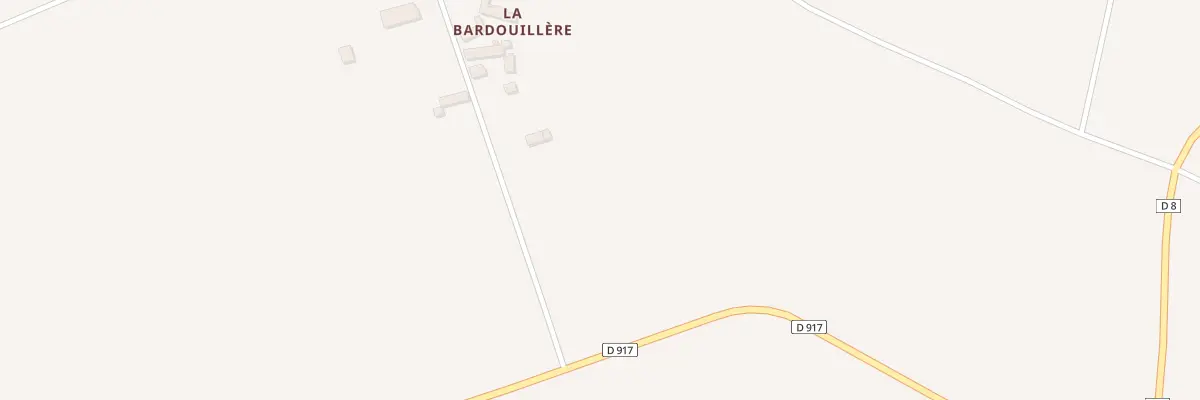 Plan du 265 La Bardouillere à Troo