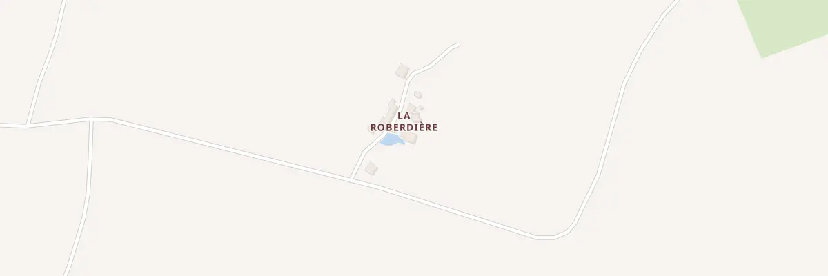 Plan du 193 La Roberdière à Charencey