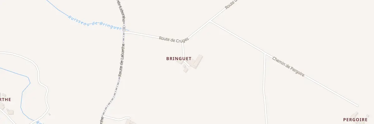 Plan du 66 Bringuet à Savignac-sur-Leyze