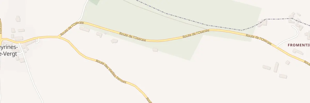 Plan du 330 Rte de l’Oseraie à Veyrines-de-Vergt