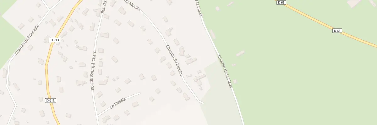 Plan du 263 Che du Moulin à Arelaune-en-Seine