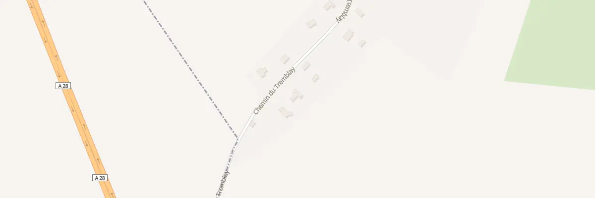 Plan du 13 Che du Tremblay à Saint-Philbert-sur-Boissey