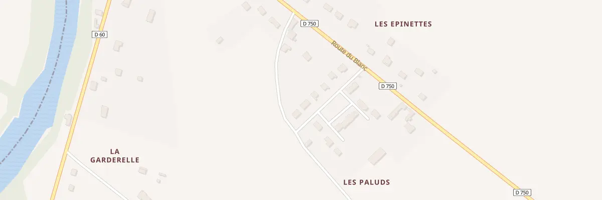 Plan du 5 Lot des Paluds à Barrou