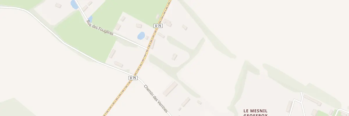 Plan du 6 Rue des Noisettes à Ermenouville