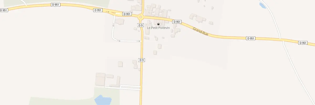Plan du 9 Rte de Leignes sur Fontaine à Paizay-le-Sec